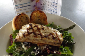Fish Salad from Brennecke's Restaurant