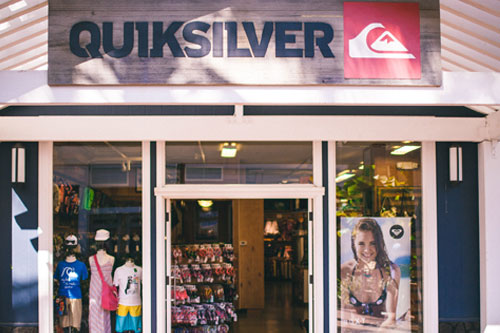 Quicksilver surf shop in Poipu