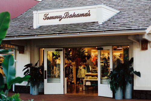 Tommy Bahama's store in Poipu