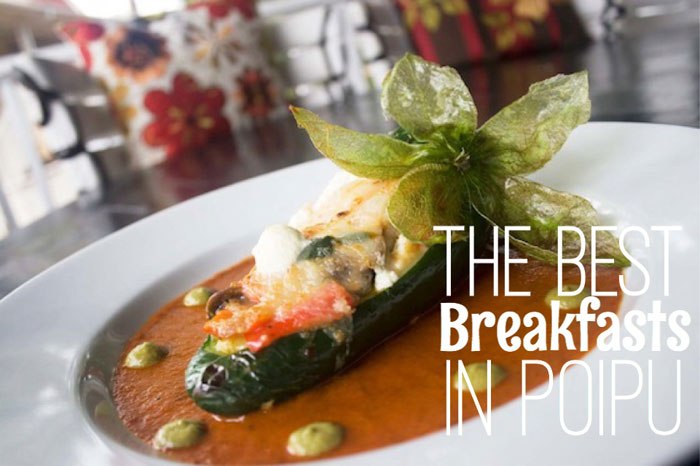 Where to find the best breakfast in Poipu