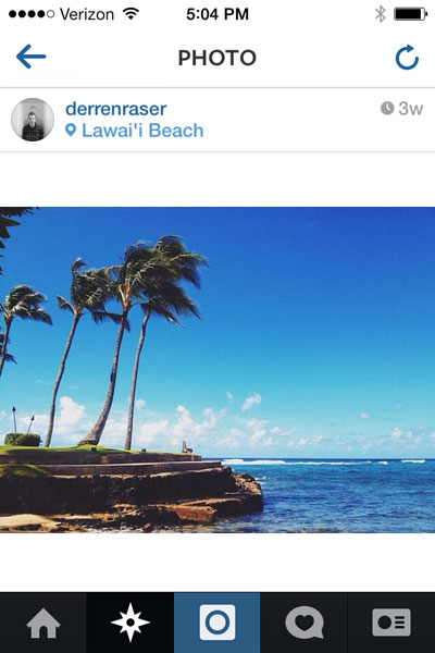 Lawai Beach in front of the Beach House Restaurant