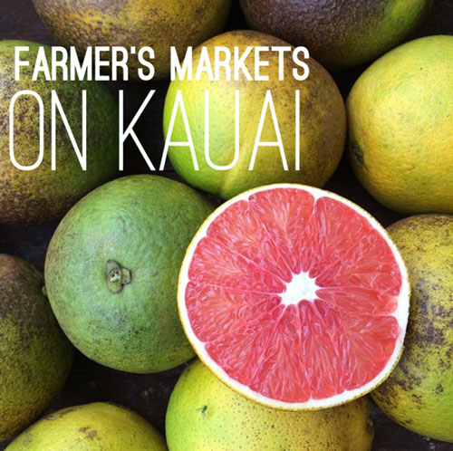 Kauai farmer's markets fruit