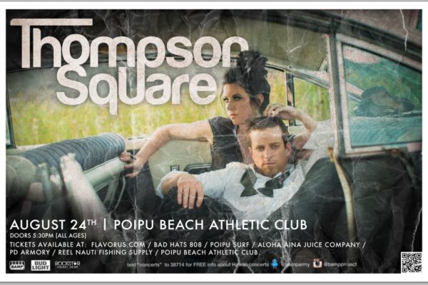 Thompson Square // Aug.24 // Poipu Beach Athletic Club