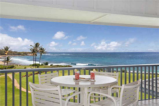 Ocean View Condo overlooking Shipwreck beach - Suite Paradise Rentals Kauai