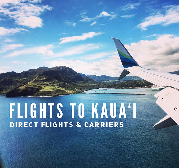 Direct flights to Kauai - Kauai airline carriers