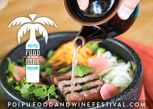 poipu food & wine festival event
